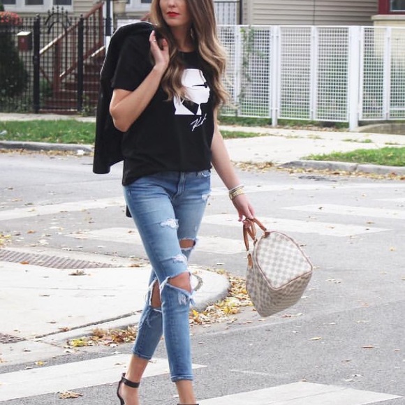 Karl Lagerfeld Paris graphic tee - Picture 2 of 2